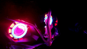 REFLEKTOR PROJI LED DAYMAKER COSTUM VARIO 125 OLD PLUS ALIS RUNNING