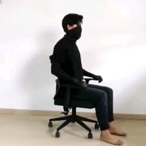 office chair Lumbar Support Mesh Chair Computer Chair with Ergonomic Design Strong & Comfortable Back Support Kerusi