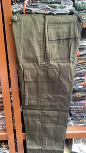 Celana Pdl Hijau Army / Celana Panjang Kargo Hijau Army / Celana Pdl Sekolah