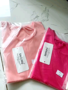 S2-1163 Baju anak perempuan pita belakang / atasan gadis kecil