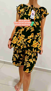Baju Batik Baloon Design Shirt & Pant Hot Sell.
