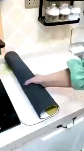 CHS049 台面沥水垫 (2pcs) Kitchen Countertop Drain Pad Diatom Mud Absorbent Pad Bathroom Sink Table Mat Stove Anti-scalding Insulation Pad