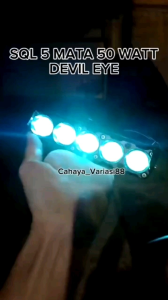 Bisa COD LAMPU TEMBAK SQL 5 MATA DEVIL EYE 50WATT
