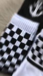 Kaos Kaki Anak Motif Catur Panjang Oldschool Distro Skate 1-6 Tahun - Hosela Project