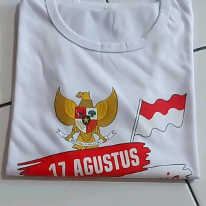 Kaos Anak-anak 17 Agustus Dirgahayu Kemerdekaan Indonesia 2025