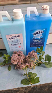 paket detergen cair 1lt+softener 1lt