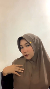 Hijab Instant Bergo Hamidah M Jersey Premium