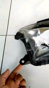 Reflektor Lampu Depan Headlight Headlamp Assy Honda Beat New Led Cbs Deluxe Dan Beat Street Gen 2 2024 Original