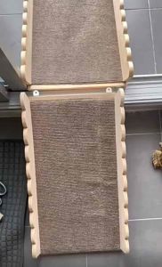 บันไดสัตว์เลี้ยง ขึ้นชั้นกรง สำหรับสัตว์เลี้ยง เต่า กระต่าย แกสบี้ ไม้เกรดA แข็งแรง สวยงาม