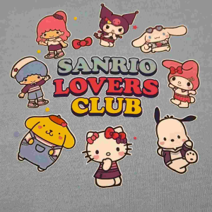 Atasan Singlet Anak Cewek Gambar Sanrio Usia 2-10 Tahun