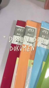 DISPLAY BOOK D8942-D8943 / MAP CLEAR HOLDER / DOCUMEN KEEPER