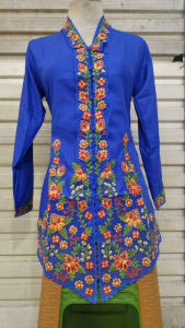 ATASAN KEBAYA ENCIM BORDIR WARNA