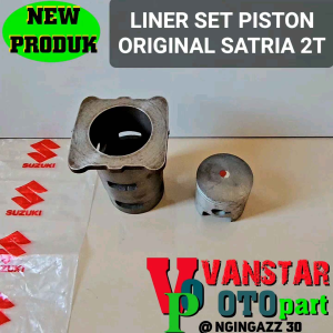 Liner Boring Set Piston Original Satria 2Tak OS 0