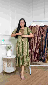 Terbaru Daster arab renda sultan viral busui resleting rayon super