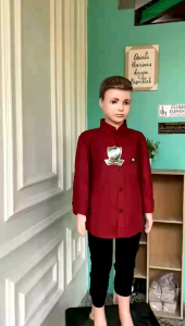 Kemeja Casual Anak: Teracota & Kemeja Lengan Panjang