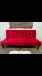 VC 168CM/140CM/115CM DIAMOND DURABLE FOLDABLE SOFA BED 2 IN 1 FABRIC SOFA LIVING ROOM 2/3/4 SEATER COUCH