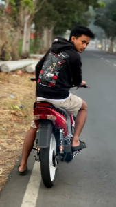 knalpot fiz r force 1 standar racing tameng model ahm suara garing dot by dmg racing