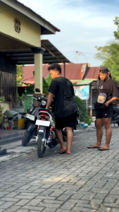 sarangan knalpot fiz r moncong lurus ag style suara prepet pedas