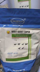 NAVET-BIOVIT SUPER 1kg - Bổ sung vitamin và hệ vi khuẩn có lợi cho gia súc gia cầm
