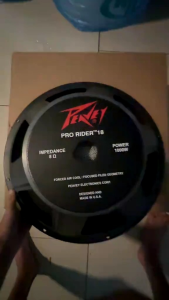 Speaker komponen peavey pro rider 18inch 1000wat