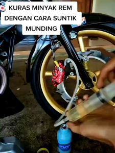 Alat Bleeding Kuras Minyak rem motor/Mobil universal