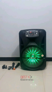 SPEAKER AKTIF TROLLEY 15 INCH DAT DT 1535 DT1535 DT-1535 ECO+ BLUETOOTH