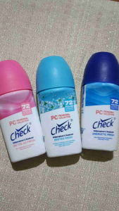 PERSONAL COLLECTION CHECK DEODORANT ANTIPERSPIRANT ROLL ON DEODORANT 45ML