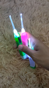 3 pcs Korek kuping Lampu Led Flash A15  Pembersih Telinga Kuping Lampu