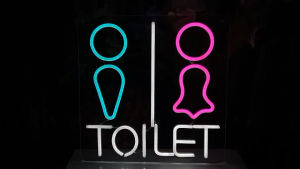 (5V-USB)ป้ายไฟ ป้ายไฟร้าน ป้ายไฟตัวอักษร ป้ายไฟวิ่ง ป้ายไฟled ป้ายไฟห้องน้ำ ป้ายไฟTOILET งานอะคลิลิต