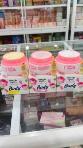 Kem BODY SERUM Hương Nước Hoa ( Tặng Nước Hoa ) DƯỢC LIỆU MP VÀNG Dưỡng Trắng Da Toàn Thân 150gr