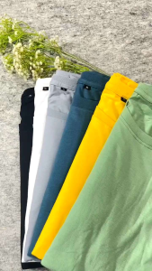 Kaos Polos Tangan Pendek Dewasa Hijau Botol Bahan Cotton Combed 24s Premium Termurah