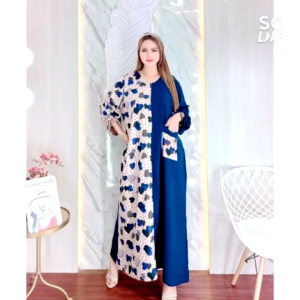 DASTER / DRESS SOPAL LOVE || KAIN RAYON SUPER GRADE A