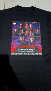 T-SHIRT KAOS KOALISI INDONESIA MAJU 2024 ALL IN PRABOWO SUBIANTO