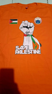 T-SHIRT KAOS SAVE PALESTINE TO PALESTINA FROM PERSIJA