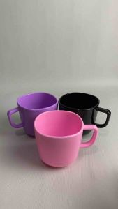 Ck-135 (6 pcs / 1 lusin) - Cangkir Semi Melamin Dinnerware 350 ml Cangkir Semi Melamine Sehari-hari Gelas Cangkir Kopi