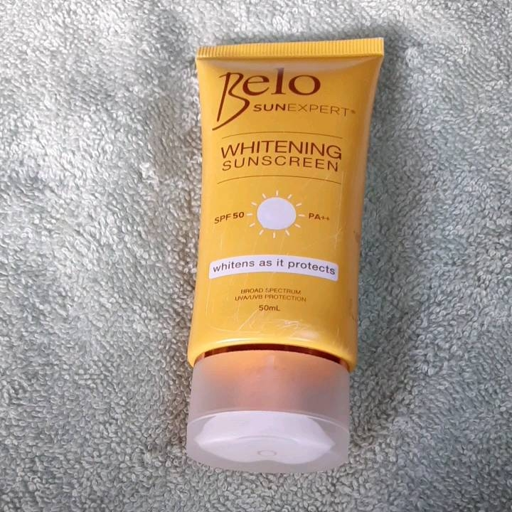 Belo whitening sunscreen SPF 50 PA+++. A must needed skin protection ...