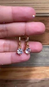 ANTING CLIP GOLD MODEL DESI BESAR ANTI LUNTUR CANTIK SIMPLE PERHIASAN WANITA IMPORT KEKINIAN VIRAL TERLARIS