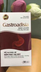 [ CHĨNH HÃNG - Hộp 30v] Viên uống Nano Gastroadisia hỗ trợ bảo vệ niêm mạc dạ dày - SP Viện Hàn Lâm KH&CN VN