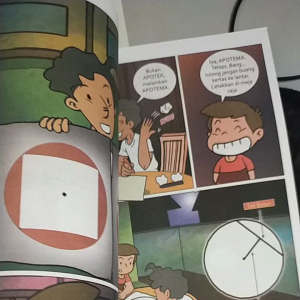 ORI buku komik pendidikan pelukis lingkaran penerbit cakrawala harapan jaya