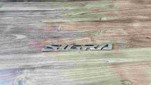 Emblem Bagasi Tulisan Sigra 2016-2020 Original