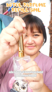 [Hitamii Store] BOTOL PARFUME REFILL 5ML - Botol Spray Parfum Travel Mini isi ulang 5ml (Botol Saja)