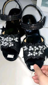 Sandal Wanita Dewasa Hak 5CM MOtif L Mute