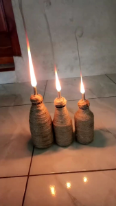 lampu ublik teplok botol -lampu minyak tanah - lampu emergency - lampu minyak
