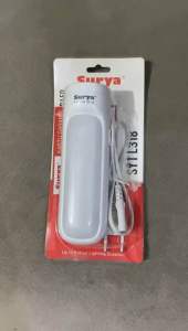 Surya LED Torch SYT L318 Lampu Darurat Rechargeable Warna Putih Tahan Lama 6 Jam