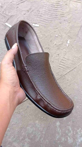 SEPATU PRIA POL KULIT BIG SIZE 44 45 46 COD