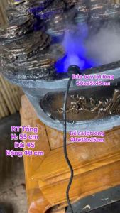 Đảo bay sương khói mờ nhân ảnh trồng bonsai đào quất không kèm cây)