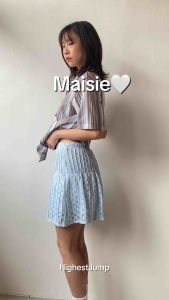 Maisie skirt กระโปรงปลายบาน (ใส่เป็นเกาะอกได้) Highestjump พร้อมส่ง