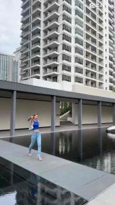 กางเกงยีนส์ขากระบอกเล็ก ผ้ายืด เอวสูง ไซส์ L 27-29 นิ้ว CR401