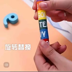 Splicing Solid Jelly Highlighter Pens Fluorescent Colour