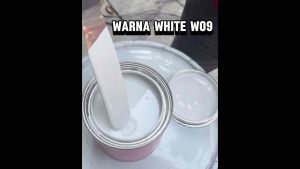 Cat PU Polyurethane City Paint White W09 1 kg Super High Quality